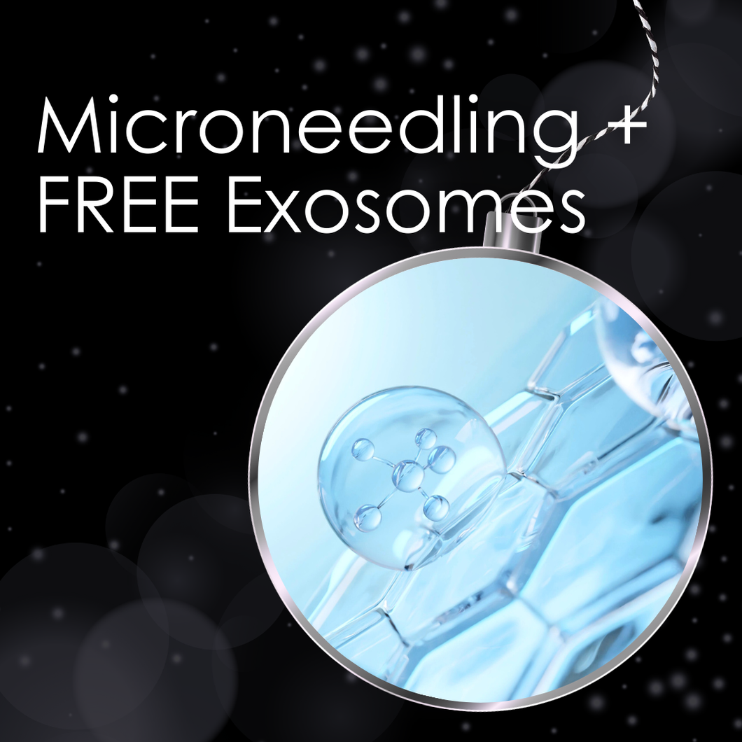Microneedling with Free Exosomes | Save $325