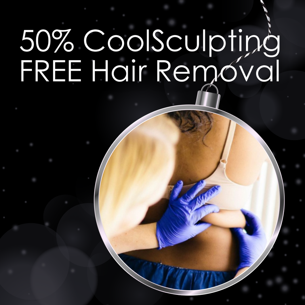 CoolSculpting 50% Off + Free Underarm Laser Hair Removal