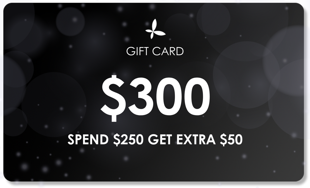 Buy $250 Get Extra $50 Gift Card